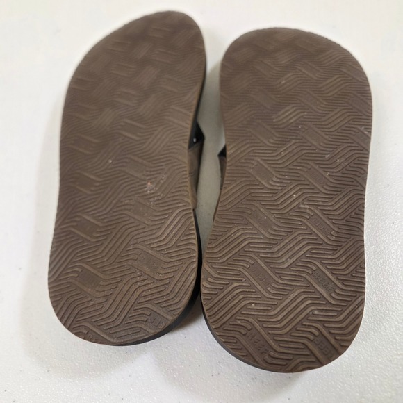 Reef Mens Cushion Spring Flip Flop Sandals Brown Black Size 10 Comfort Thong main image 2
